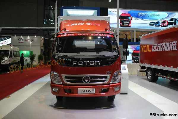Foton Aoling CTX 143 hp 4X2(6 wheels) 3.735m Semi-enclosed Light Truck (China V) Exterior (2) | 86Trucks