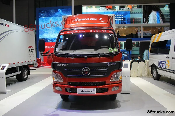 Foton Aumark série 1 150 ch 4X2(6 roues) camion fourgon simple cabine 4,165 m Extérieur (2) | 86Trucks