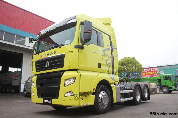 Sinotruk Sitrak C7H camion lourd 540 ch 6X2R tracteur routier Extérieur (3) | 86Trucks