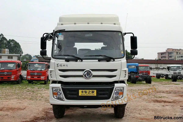 Dongfeng Teshang heavy truck 210hp 6X2(8 wheels) 8.6m van cargo truck (EQ5256XXYF) Exterior