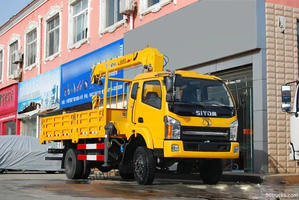 Sanhuan Shitong Fuxingka 115 hp 4X2(6 wheels) truck-mounted crane Exterior (2) | 86Trucks