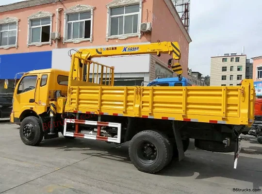 Sanhuan Shitong Fuxingka 140 ch 4X2(6 roues) camion grue Extérieur (2) | 86Trucks