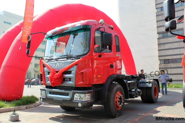 JAC Gallop A3L poids lourd 280 ch 4X2(6 roues) tracteur routier portuaire (cabine étroite) Extérieur (3) | 86Trucks