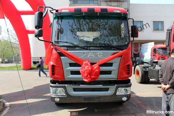 JAC Gallop A3L poids lourd 280 ch 4X2(6 roues) tracteur routier portuaire (cabine étroite) Extérieur (2) | 86Trucks