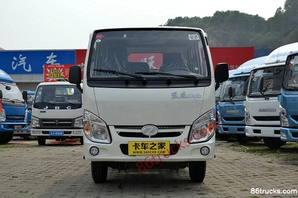 Yuejin Small Fuxing S50 1.8L 68 hp 4X2(6 wheels) Diesel 2.1m Double Row Mini Truck Exterior (2) | 86Trucks