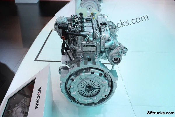 Weichai WP3Q130E50 130 hp 3L China V Diesel Engine Exterior (3) | 86Trucks