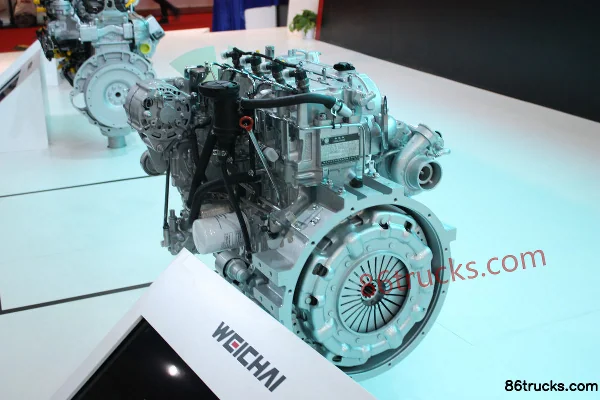 Weichai WP3Q130E50 130 hp 3L China V Diesel Engine Exterior (2) | 86Trucks