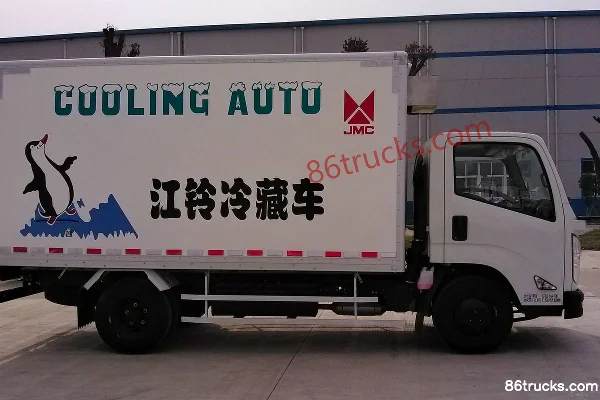 JMC 凯锐800 120 ch 4X2(6 roues) 4.025 m camion frigorifique Extérieur (3) | 86Trucks