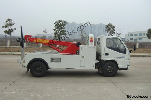JMC Kaiyun 110 hp 4X2(6 wheels) 3360 Wheelbase Wrecker Truck Exterior (2) | 86Trucks