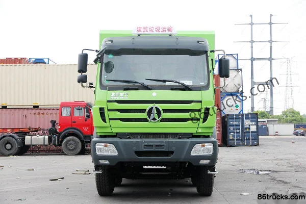 Beiben NG80B camion lourd 270 ch 6X4(10 roues) 5,17 m camion benne Extérieur (2) | 86Trucks