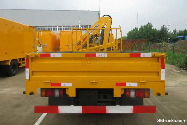 JMC Classic Shunda 109 hp 4X2(6 wheels) single-long truck-mounted crane (XCMG brand) Exterior (3) | 86Trucks