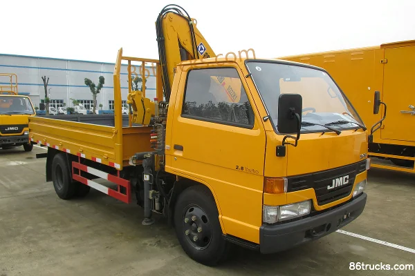 JMC Classic Shunda 109 hp 4X2(6 wheels) single-long truck-mounted crane (XCMG brand) Exterior (2) | 86Trucks