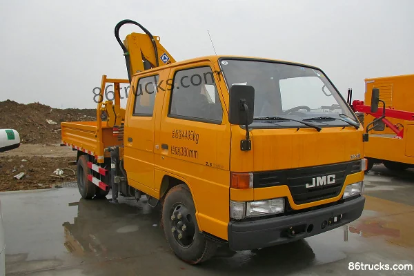 JMC Classic Shunda 109 hp 4X2(6 wheels) double-long truck-mounted crane (XCMG brand) Exterior (3) | 86Trucks