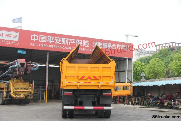 Hualing camion lourd 300 ch 6X4(10 roues) camion benne 5,6 m Carrosserie (3) | 86Trucks