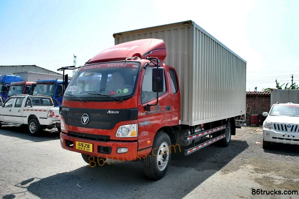 Foton Aumark 5 Series Medium Truck 170 hp 4X2(6 wheels) 6.2m Van Cargo Truck Exterior (3) | 86Trucks