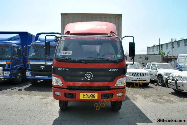 Foton Aumark 5 Series Medium Truck 170 hp 4X2(6 wheels) 6.2m Van Cargo Truck Exterior (2) | 86Trucks