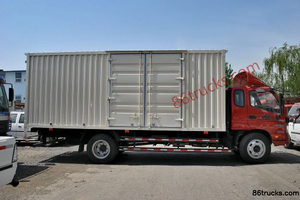 Foton Aumark 5 Series Medium Truck 170 hp 4X2(6 wheels) 6.2m Van Cargo Truck Body (3) | 86Trucks