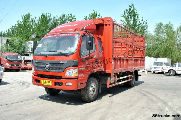 Foton Aumark 3 156 hp 4X2(6 wheels) Grain Van Light Truck Exterior (3) | 86Trucks