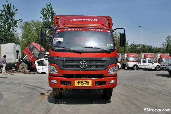 Foton Aumark 3 156 hp 4X2(6 wheels) Grain Van Light Truck Exterior (2) | 86Trucks