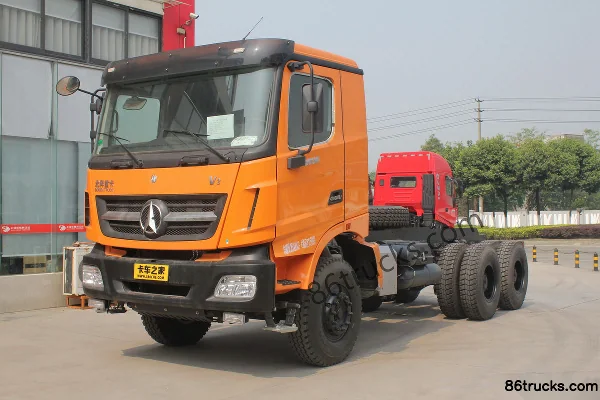 Beiben V3 Heavy Truck 330 hp 6X4(10 wheels) 5.6m LNG Dump Truck Exterior (3) | 86Trucks