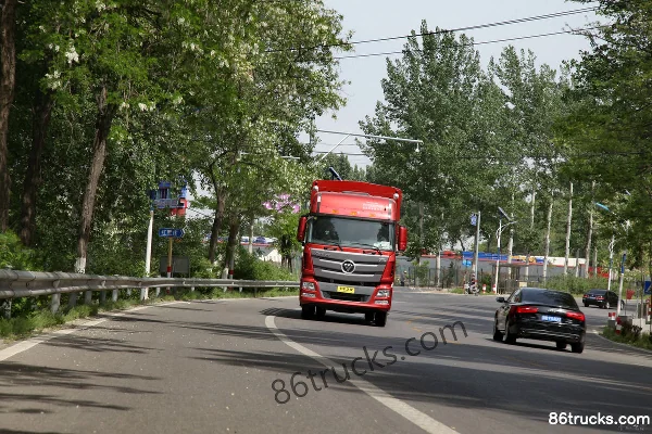 Foton AumanGTL 6 Series Heavy Truck 400 hp 8X4(12 wheels) 9.53m Livestock Carrier Exterior (3) | 86Trucks