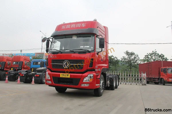 Dongfeng Commercial Vehicle Tianlong Heavy Truck 420hp 6X4(10 wheels) Tractor Truck (Frame: 282x90x8) Exterior (3) | 86Trucks