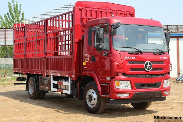Dayun N6 camion moyen 165 ch 4X2(6 roues) camion porteur 6,2 m à ridelles Extérieur (2) | 86Trucks