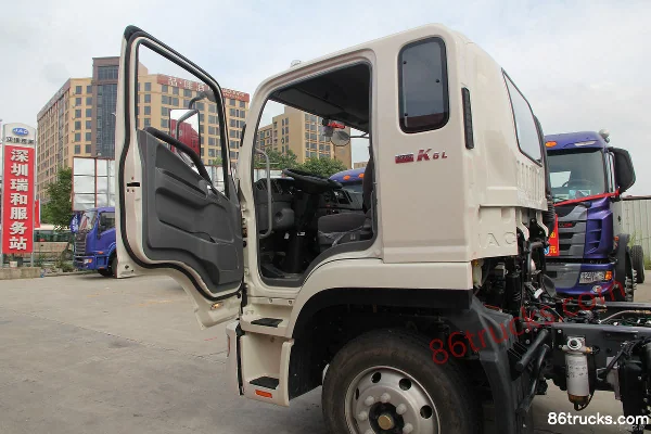 JAC Gallop K6 Medium Truck 165hp 4X2(6 wheels) 6.8m Sleeper Cargo Truck (MaxxForce Power) Cab (1) | 86Trucks