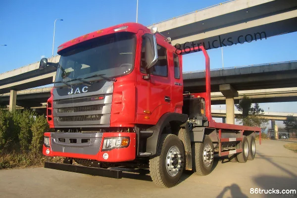 JAC Gallop K3 300 hp 8X4(12 wheels) 6.5m container flatbed dump truck Exterior (2) | 86Trucks