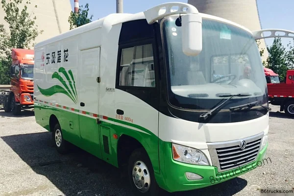 Dongfeng Lianhua 115 hp enclosed van truck Exterior (3) | 86Trucks