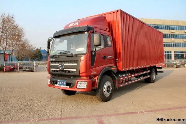 Foton Ruiwo Medium Truck 168 hp 4X2(6 wheels) 6.7m Van Cargo Truck Exterior (2) | 86Trucks