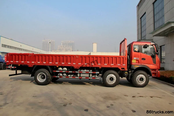 Foton Ruivo camion porteur 210 ch 6X2(8 roues) 7,5 m plateau ridelles Extérieur (3) | 86Trucks