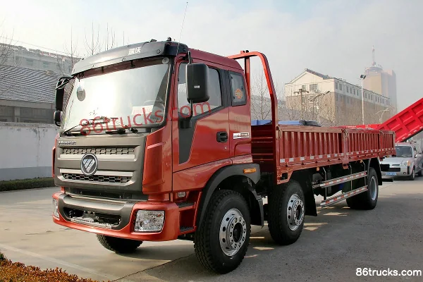 Foton Ruivo camion porteur 210 ch 6X2(8 roues) 7,5 m plateau ridelles Extérieur (2) | 86Trucks