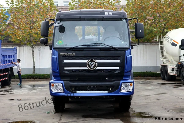 Foton Ruiwo Q5 220 hp 6X2(8 wheels) 7.8m Flatbed Cargo Truck Exterior (2) | 86Trucks