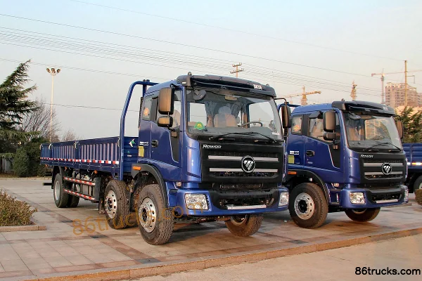 Foton Ruiwo Q5 220 hp 6X2(8 wheels) 7.8m Flatbed Cargo Truck Exterior