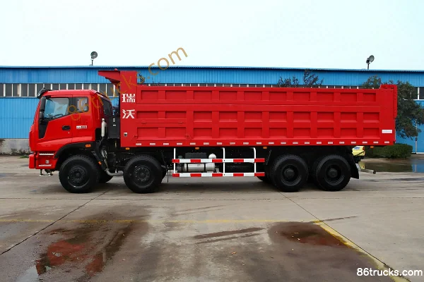 Foton Heavy RB 336 hp 8X4(12 wheels) Dump Truck Chassis Exterior (3) | 86Trucks