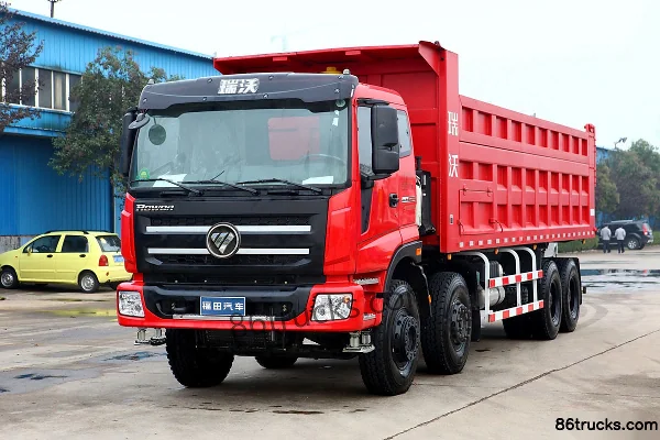 Foton Heavy RB 336 hp 8X4(12 wheels) Dump Truck Chassis Exterior (2) | 86Trucks