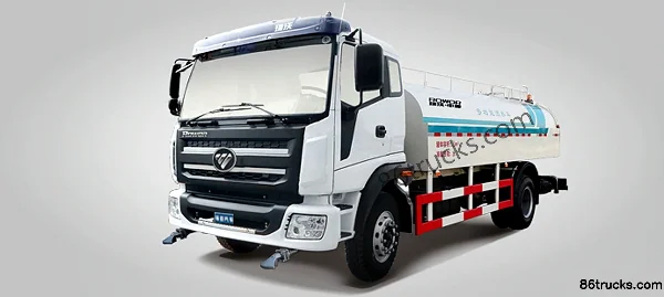 Foton Ruiwo Q5 141 hp 4X2(6 wheels) 10 cubic meter water sprinkler truck Exterior