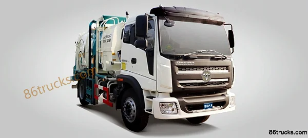 Foton Ruiwo Q5 168 hp 4X2(6 wheels) kitchen waste truck Exterior (2) | 86Trucks