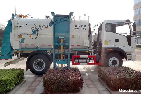 Foton Ruiwo Q5 168 hp 4X2(6 wheels) kitchen waste truck Exterior (3) | 86Trucks