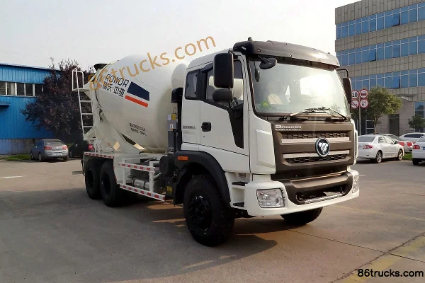 Foton 260hp 6X4(10 wheels) Concrete Mixer Truck Exterior