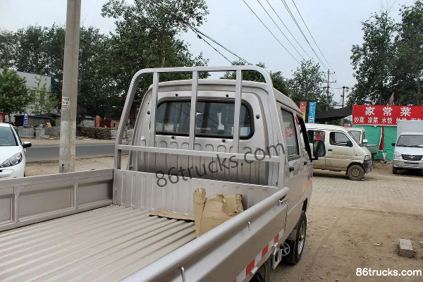 Kama Ruiling 1.1L 60 ch 4X2(6 roues) essence 2,2 m double rangée camion plateau micro Carrosserie (3) | 86Trucks