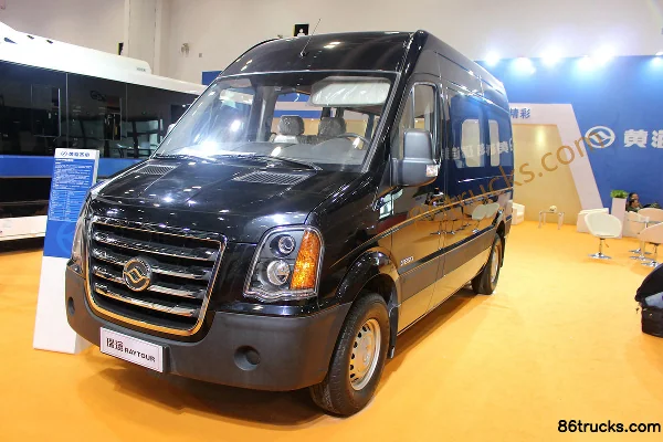 Huanghai Auto Ruitou 148 ch camion fourgon fermé Extérieur (3) | 86Trucks