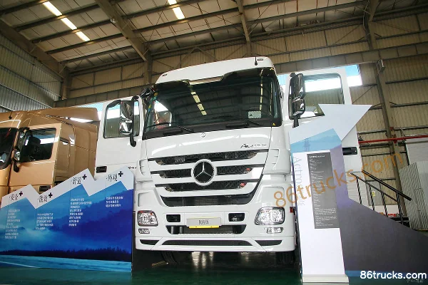 Mercedes-Benz Actros camion lourd 410 ch 4X2(6 roues) tracteur routier (modèle 1841 LS) Extérieur (2) | 86Trucks