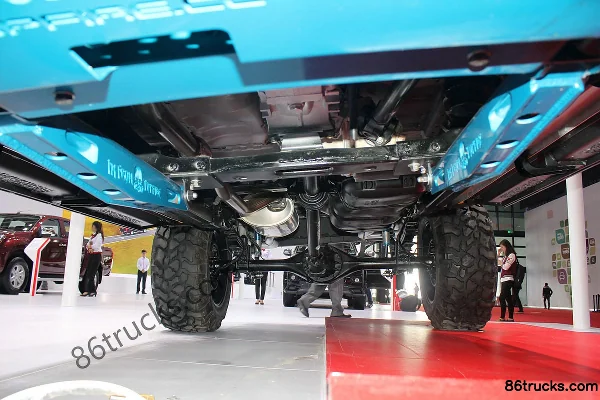 Jiangxi Isuzu D-MAX Super Deluxe 2.5L diesel 4WD double cab pickup Body (3) | 86Trucks