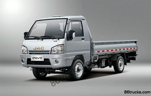 JAC Good Luck V Series 1.051L S Series 60 hp 4X2(6 wheels) gasoline 3.3m single-row flatbed mini truck Exterior (3) | 86Trucks