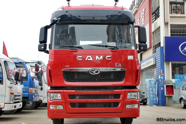 Hualing Xing Kama Heavy Truck 430 hp 6X4(10 wheels) Dangerous Goods Tractor Truck Exterior (2) | 86Trucks