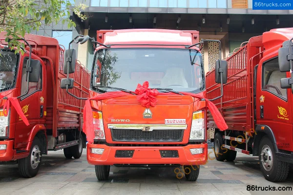 Sinotruk HOWO Hanjun 109 hp 4X2(6 wheels) 4.2m Single Row Van Light Truck Exterior (2) | 86Trucks