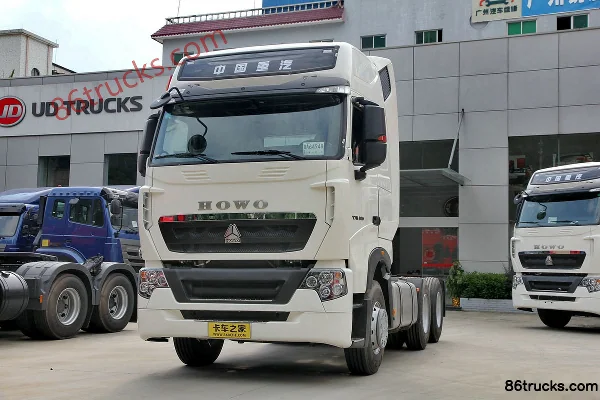 Sinotruk HOWO T7H camion lourd 480 ch tracteur routier 6X2R Extérieur (3) | 86Trucks