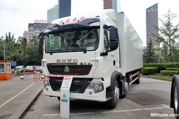 Sinotruk HOWO T5G camion lourd 310 ch 6X2(8 roues) camion porteur fourgon 9,52 m Extérieur (3) | 86Trucks